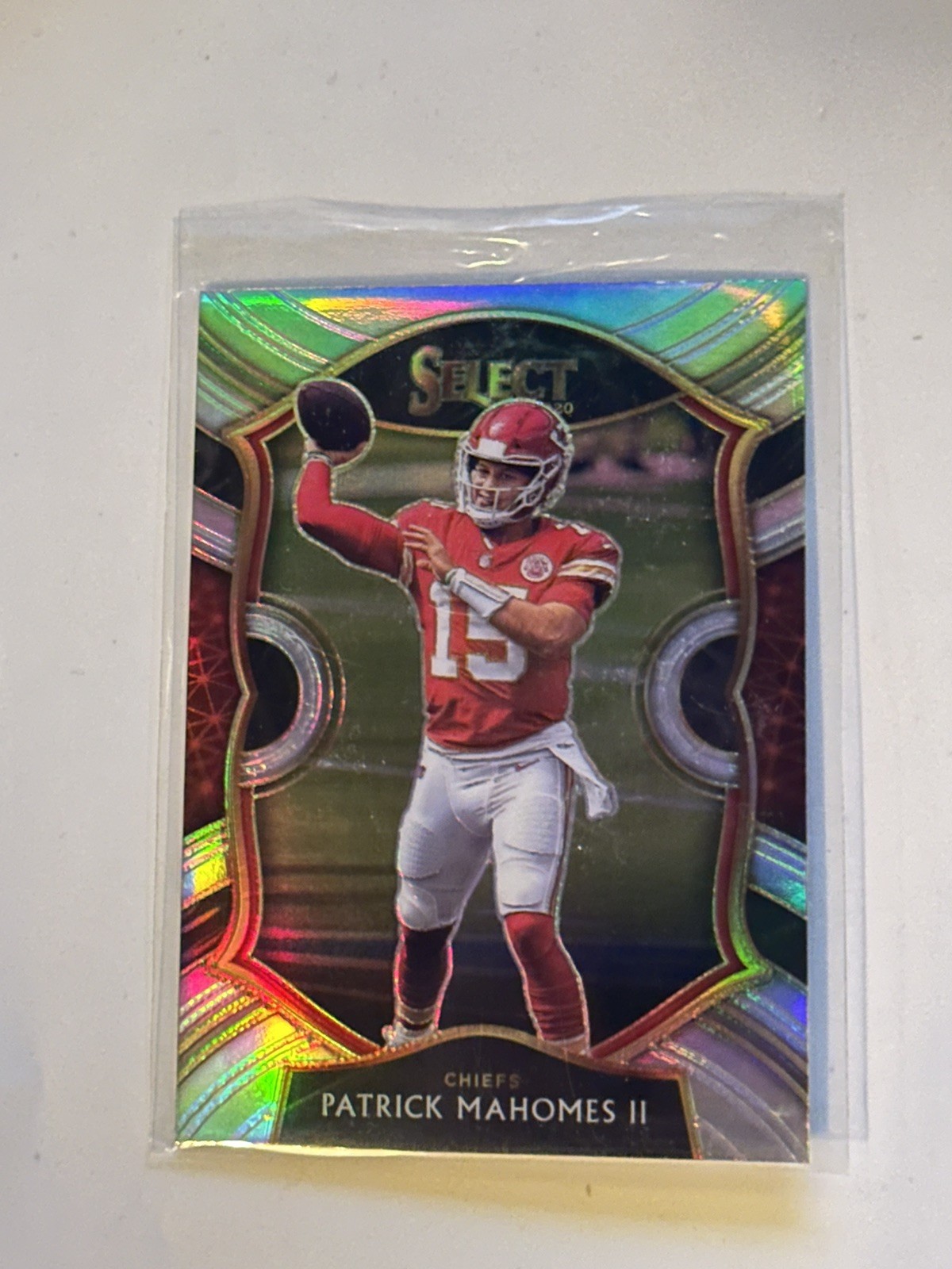 2020 Panini Select Silver Prizm #2 Patrick Mahomes II Kansas City Chiefs