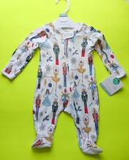 Carter's Cotton 2 Way Zipper Holiday Theme One-piece - Newborn