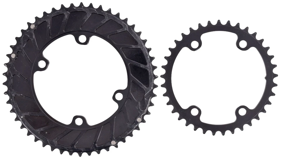 Rotor Round 50/37T Road Bike Chainring SET 12 Speed SRAM AXS 110mm BCD 4-Bolt - Image 2 of 2