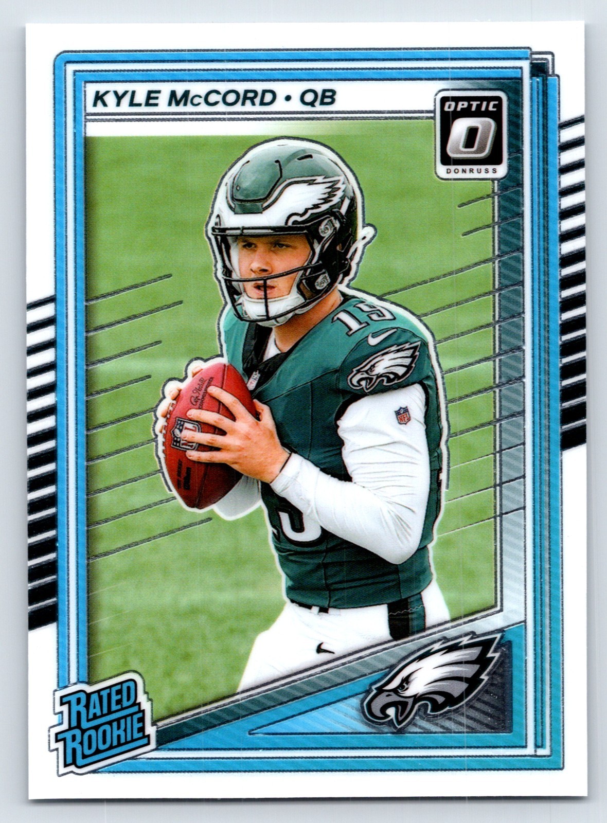 2025 Donruss Optic #283 Kyle McCord – Philadelphia Eagles RC