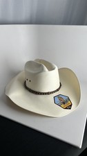 Stetson Gunfighter Natural Straw Cowboy Hat 7 1/8