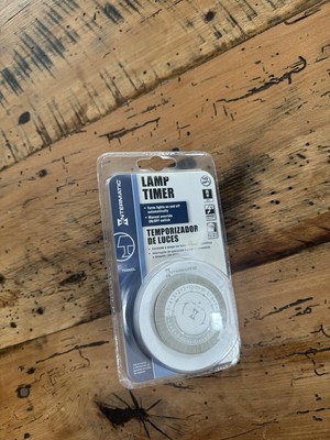 Intermatic Lamp Timer-10 Amp CFL TN300CL Manual Override On/Off Switch New