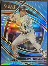 2020 Panini Select Premier Carolina Blue Prizm /35 Kevin Newman #147