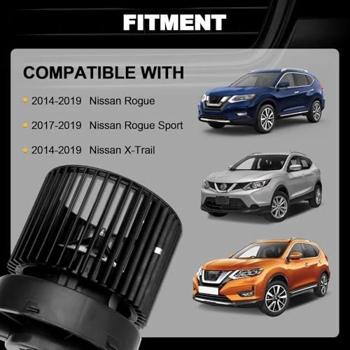 HVAC Blower Motor for 2014-2019 Nissan Rogue/X-Trail, Easy Install, Replace 2722 Foto 3 de 4