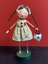 Lori Mitchell VOODOO SUE with Skeleton Bucket 12275 Figurine HTF! 💀