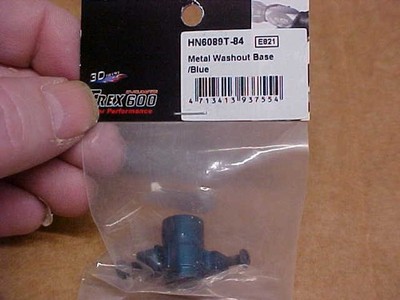 ALIGN HN6089T-84 = BLUE METAL WASHOUT BASE: TREX 600 (NEW)