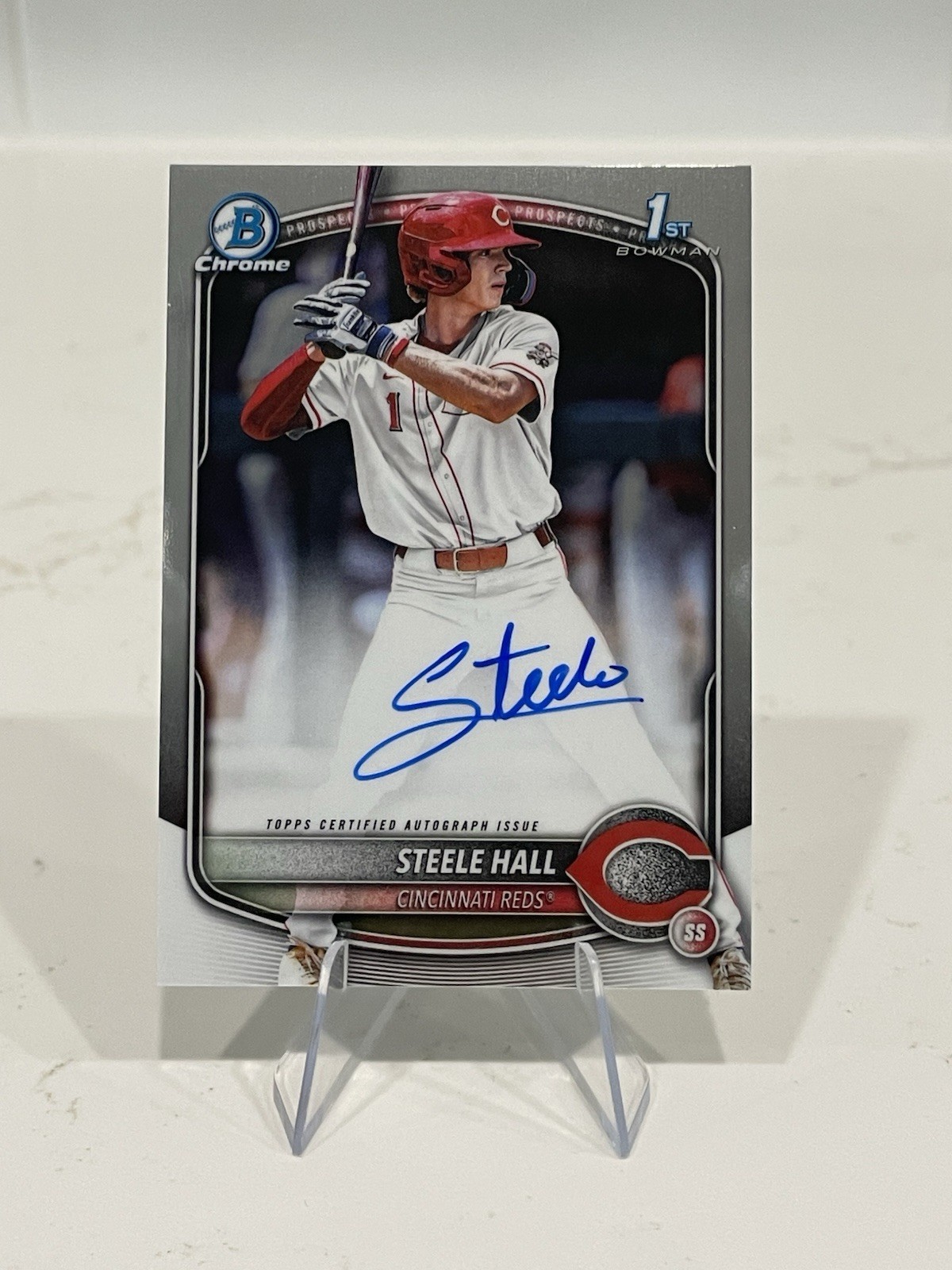 2025 bowman draft Steele Hall auto 150枚限定 Bowman Draft Chrome 