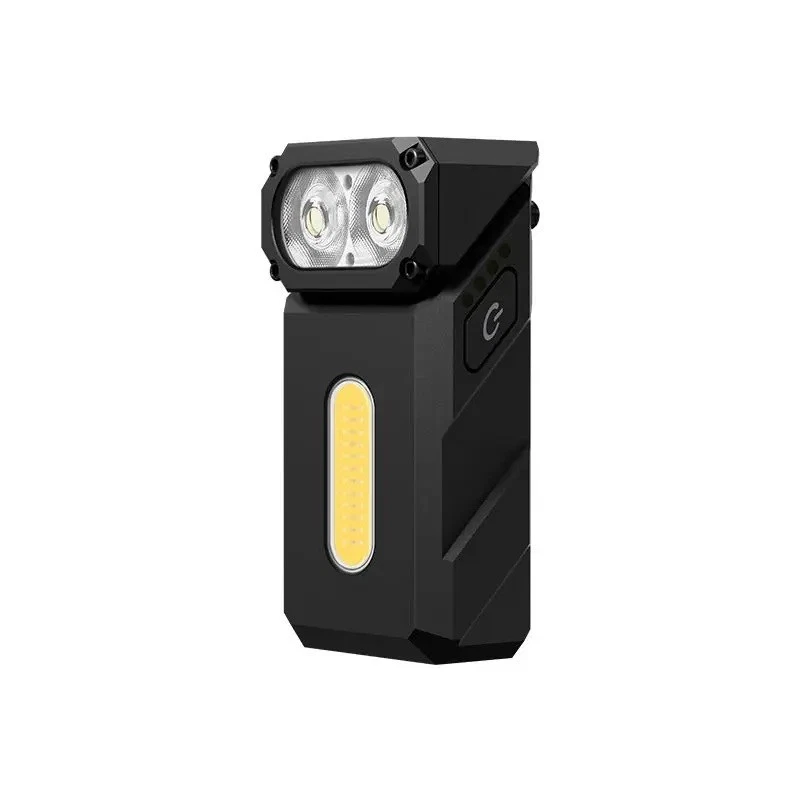 KLARUS E8 Linterna EDC Triple Luz Totalmente Metálica con Cabezal Giratorio