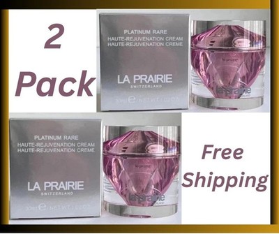 La Prairie Platinum Rare Haute-Rejuvenation Cream 30ml New Sealed Pack of 2