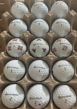 15 TaylorMade TP5 Used Golf Balls.
