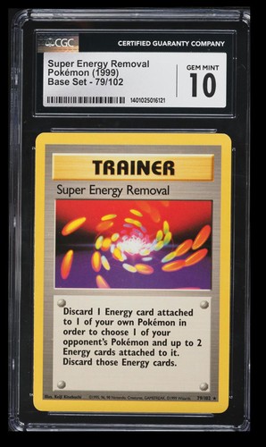 Super Energy Removal graded CGC 10 for sale on eBay