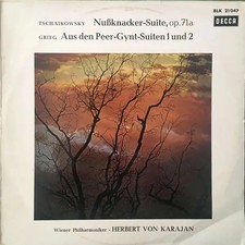 Tchaikovsky Grieg Nutcracker Suite Op. 71a LP 33 RPM Decca Vinyl