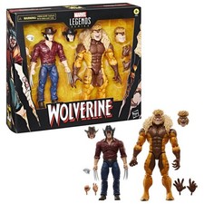 Marvel Legends Wolverine 50th Anniversary Logan vs Sabretooth 2-pack