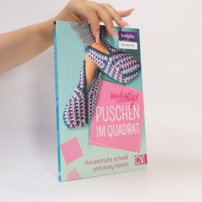 Woolly Hugs Puschen im Quadrat: Hausschuhe schnell und easy häkeln