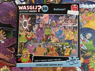 Wasgij Mystery 30 Bullseye! 1000 piece jigsaw puzzle