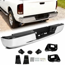 For 02-08 2003 09 Dodge RAM 1500 2500 3500 New Chrome Rear Step Bumper Assembly