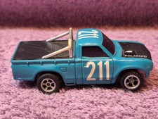 AURORA AFX 211 DATSUN PIVINTAGE AURORA AFXK UP TRUCK HO SLOT CAR 1970s IN BLUE