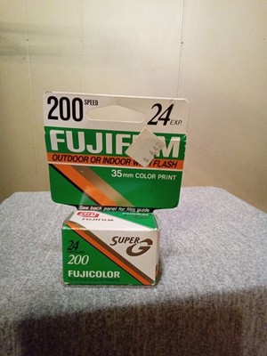 Fujicolor Super G Plus 200 ISO Film 24exp New Expired 1996