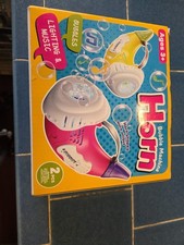 Bubble Machine Horns 2 Pieces - 1 Pink, 1 Yellow Ages 3 Lighting Music