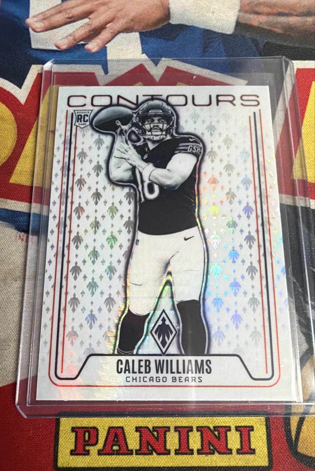2024 Panini Phoenix - Contours Caleb Williams #CON-CWS Hyper (RC)