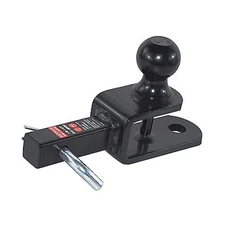 864031 3 in 1 ATV/UTV Trailer Hitch Towing Ball Mount with 1-1/4 inch receiver