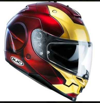 HJC IS-17 Marvel “Iron Man” Full Face MEDIUM Helmet/OEM | eBay