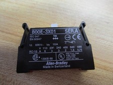 Allen Bradley 800E-3X01 Contact Block D5-3X01...