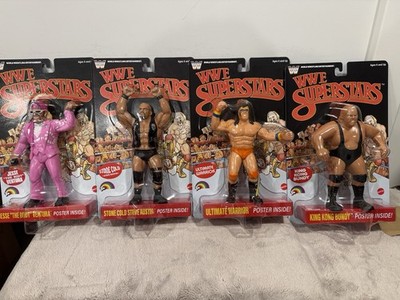 *SOLD OUT* WWE LJN Series 2 Black Card COMPLETE SET Warrior Austin Ventura Bundy