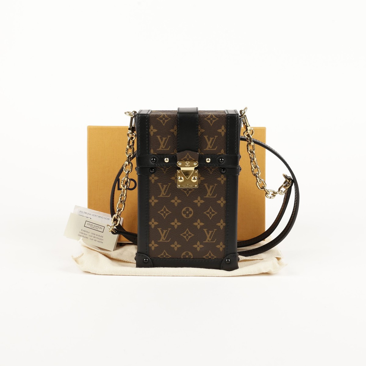 【LV◆上品で機能的!!】 Louis Vuitton ショルダーバッグ Louis Vuitton Pochette Trunk Vertical Shoulder and Crossbody