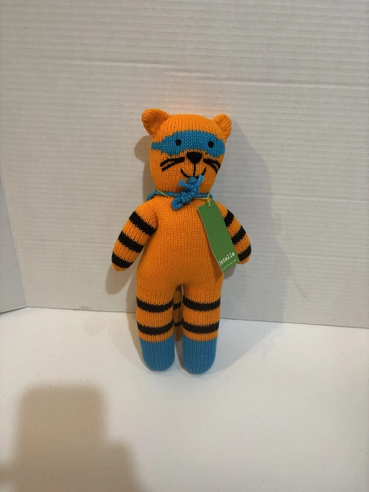 Peluche Estella hecho a mano - tejido tigre - Perú Foto 2 de 4