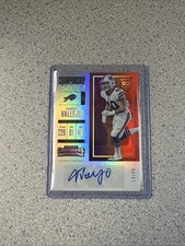 2017 Contenders Tanner Vallejo Championship Ticket Rookie Auto /49
