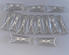 vecchio Palwa Prisma 65 mm taglio pieno - a forma di piramide - baguette 2 fori