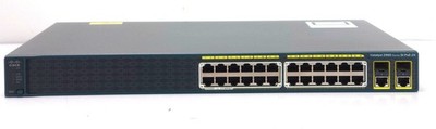 Cisco Catalyst 2960 SI Managed PoE Switch 24x RJ-45 10/100 2x RJ-45/SFP Kombo 1G