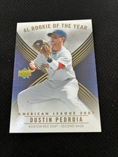 DUSTIN PEDROIA ROOKIE UPPER DECK 2007 BOSTON RED SOX LEGEND BASEBALL CARD. rookie card picture