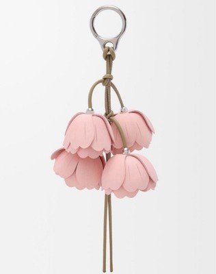 LOEWE Cherry Blossom Charm Calfskin Light Pink Japan Exclusive