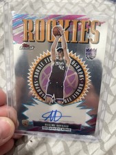 2025-26 TOPPS FINEST MAXIME RAYNAUD ROOKIE AUTO SP SACRAMENTO KINGS AUTOGRAPH