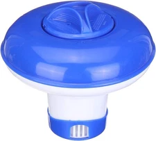 ATIE Collapsible/Retractable Pool Spa 1" Chlorine/Bromine Tablet Dispenser for P