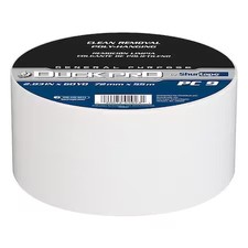 Shurtape 105471 Clothtape, White, 60-1/8Ydl, 2-7/8Inw