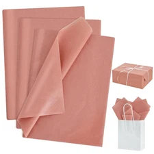 Bulk Tissue  Paper 100  Sheets,  Gift  Wrap  For  Crafts  35x50cm, pink