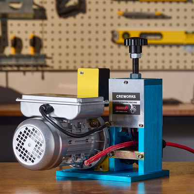 #ad CREWORKS Wire Stripping Machine Copper Cable Peeling Stripper Metal Recycle Tool $144.99