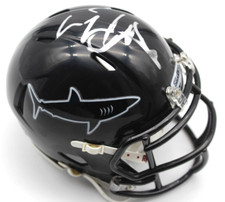 LL Cool J Signed Miami Sharks Washington Mini Football Helmet w/Beckett BP30415