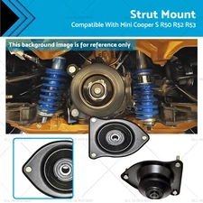 2X Front L + R Strut Mounts Suitable for Mini Cooper S R50 R52 R53 31306759498