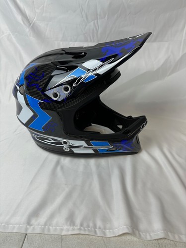 T.H.E Rampant Helmet T2 Carbon BMX Mountain Biking Extra Visor - Picture 2 of 8