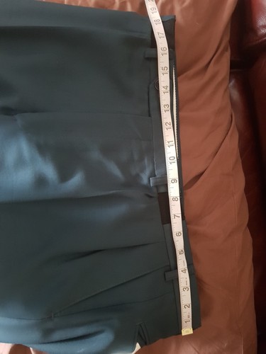 Suit chest 40R waist 39 By Magee in Petrol blue two button jacket L29"(205) - Picture 11 of 12