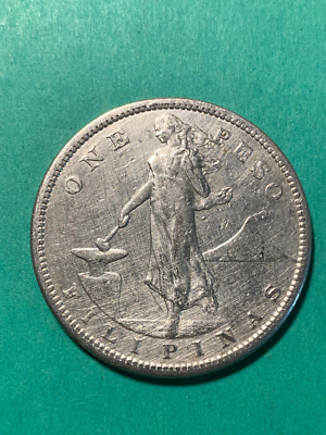 US PHILIPPINES ONE PESO 1908-S #778 | eBay
