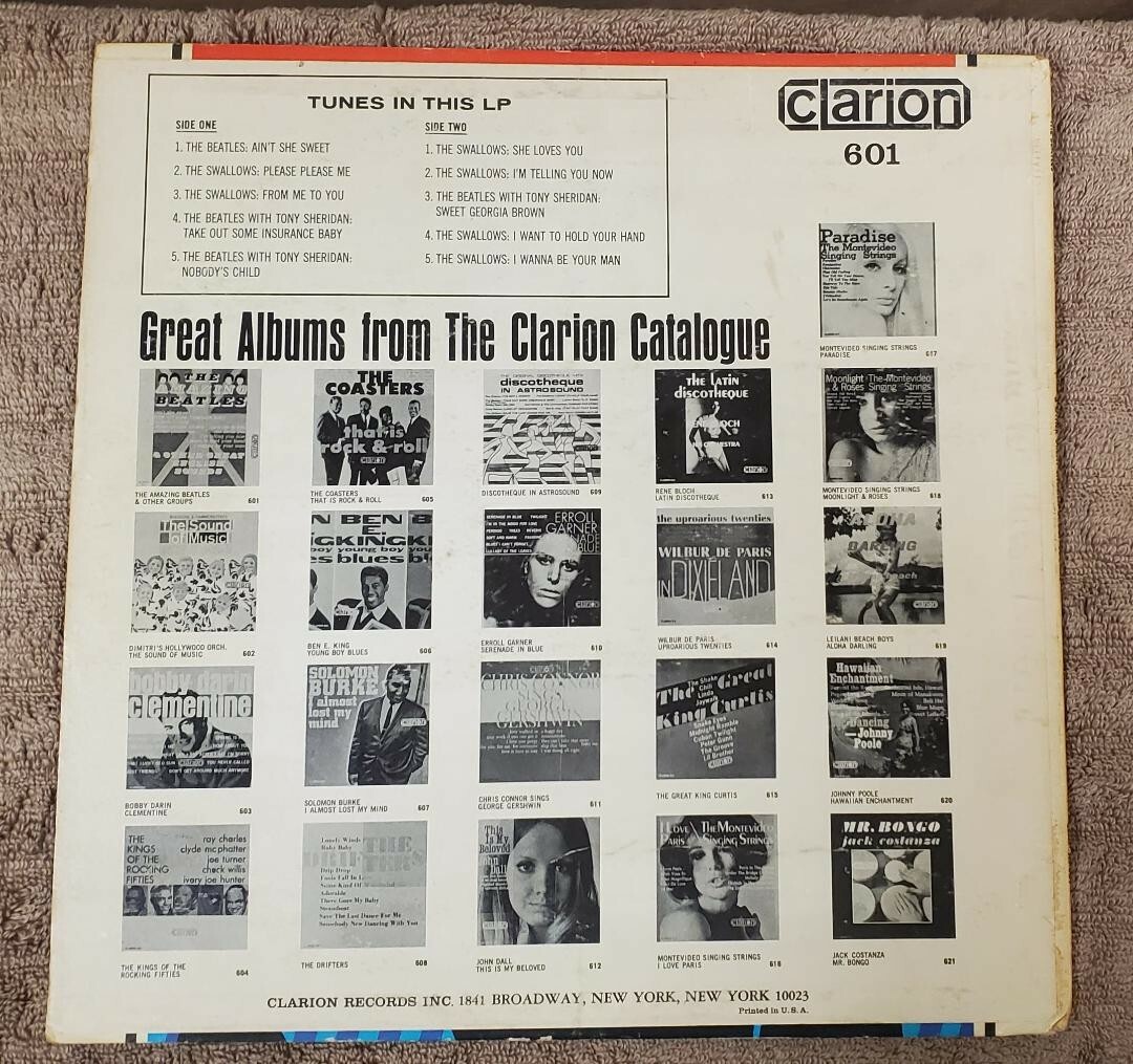 THE AMAZING BEATLES & OTHER ENGLISH GROUP SOUNDS LP VINYL CLARION