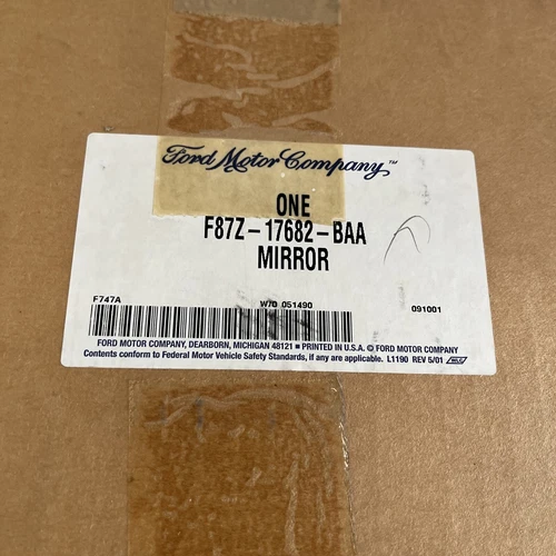 Genuine Ford F87Z-17682-BAA Mirror NEW with FREE SHIPPING