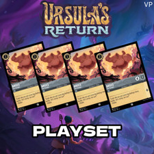 4x 173/204 Arges The Cyclops Ursula's Return Lorcana Single