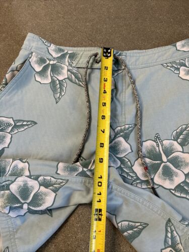 Katin board shorts blue with tropical flowers men's sz 29 - Picture 5 of 13