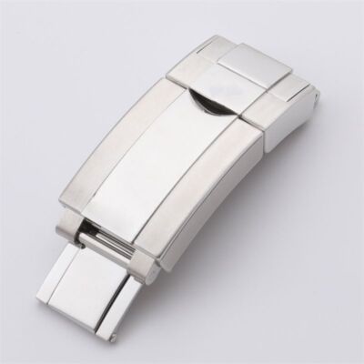 Fit for Rolex Yacht-Master Daytona Gold Rose Silver 904L Deployment Buckle Clasp